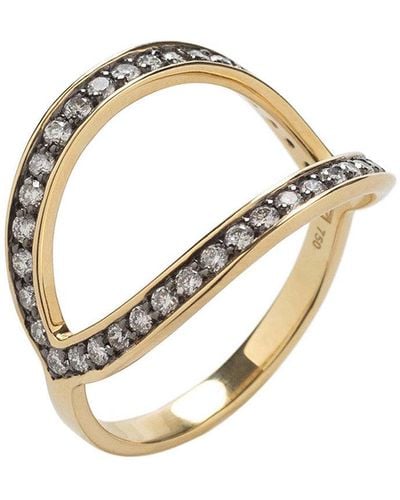 Ara Vartanian Open Diamond Ring - Metallic