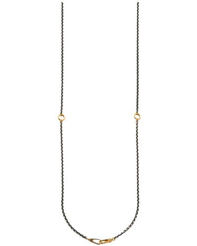 Hirotaka Cable Chain Necklace - White