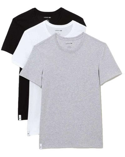 Lacoste Short sleeve t-shirts for Men | Online Sale up to 51% off | Lyst