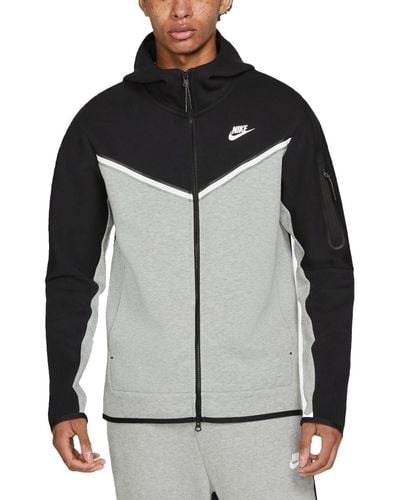 Nike Sportswear Tech Fleece Zip Hoodie - Grau