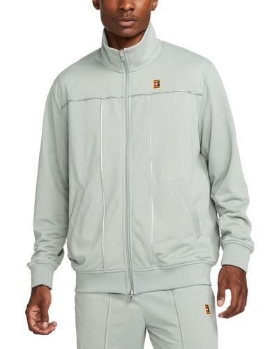 Nike Court Heritage Track Jacket - Grau