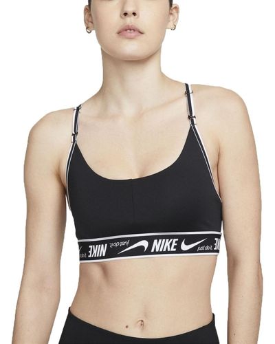 Nike Dri-FIT Indy Bra - Schwarz