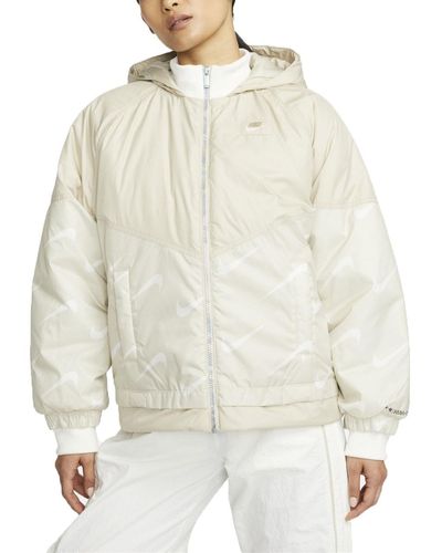 Nike Winterjacke Sportswear Therma-Fit Icon Clash Jacket - Weiß