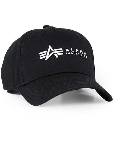 Alpha Industries Alpha Cap - Schwarz