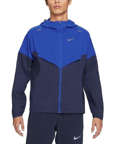Nike Windrunner Running Hooded Jacket - Blau