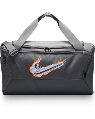 Nike Brasilia Vintage Duffel Bag - Schwarz