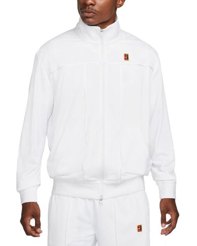 Nike Court Heritage Track Jacket - Weiß