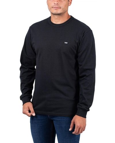 Vans Off The Wall Classic Long Sleeve Tee - Blau