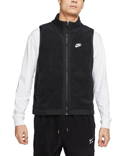Nike Club Fleece Winterized Vest - Schwarz
