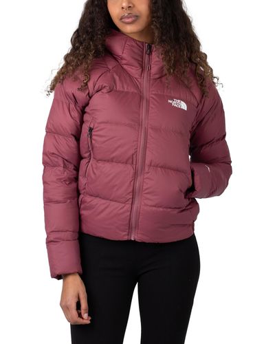 The North Face Hyalite Down Hoodie Jacket - Rot