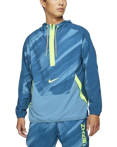 Nike Dri-Fit Sport Clash Jacket - Blau