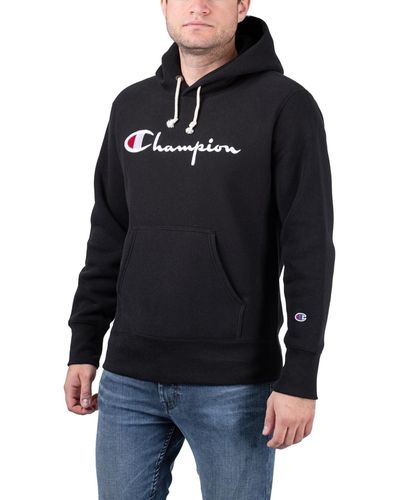 Champion Hoodie Hooded Sweatshirt - Schwarz