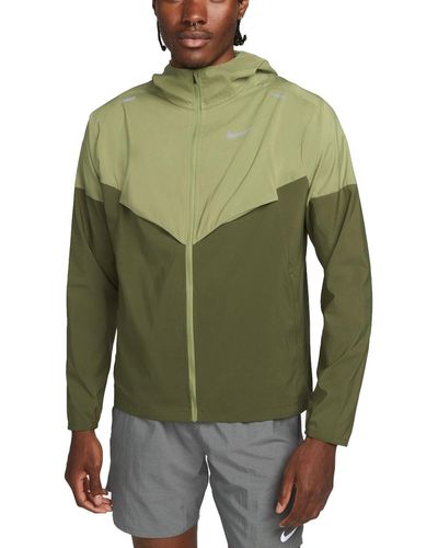 Nike Windrunner Running Hooded Jacket - Grün