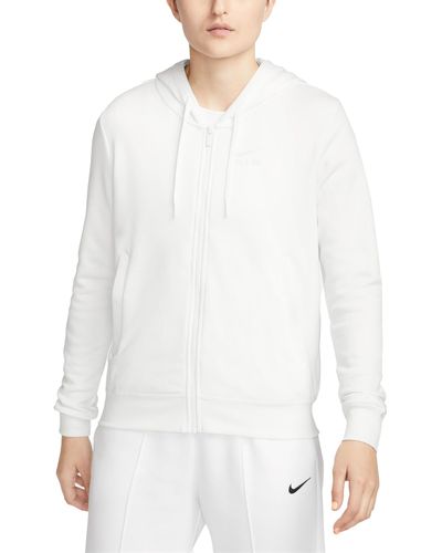 Nike Air Fleece Full-Zip Hoodie - Weiß