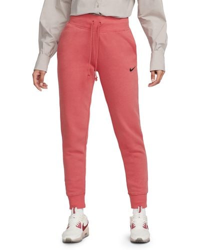 Nike Sportswear Phoenix Fleece Pants - Rot