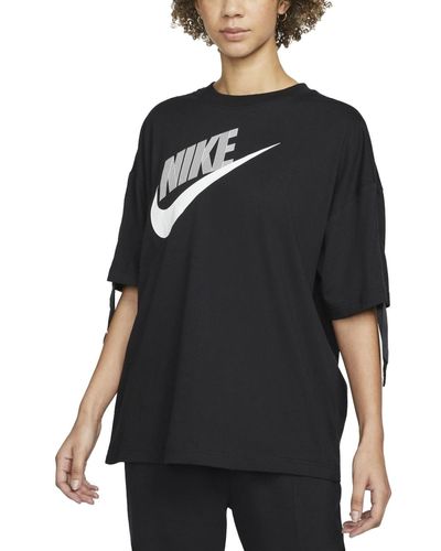 Nike T-Shirt "W NSW SS TOP DNC" - Schwarz