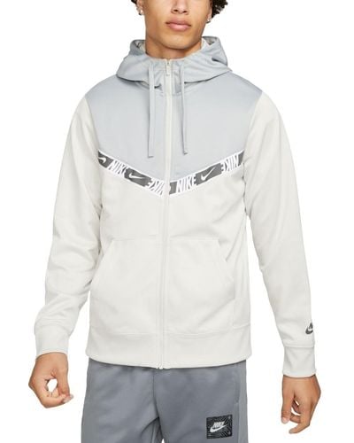 Nike Sportswear Repeat Full-Zip Hoodie - Grau