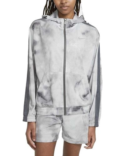 Nike Laufjacke Sportswear Icon Clash Jacket - Grau