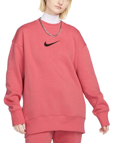Nike Sportswear Phoenix Fleece Sweater - Pink