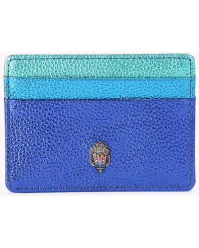 Kurt Geiger Kurt Geiger Purse Blue Synthetic Card Holder