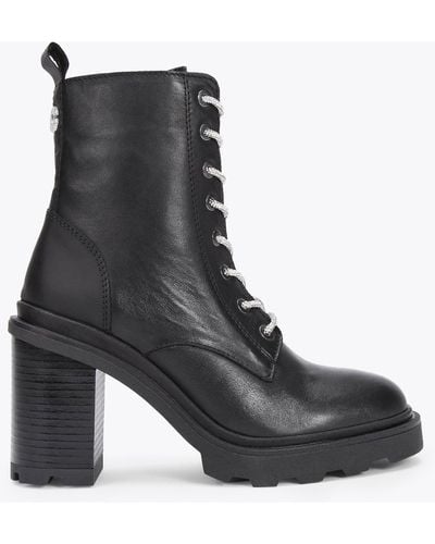 Carvela Kurt Geiger Ankle Boot Leather Infinity - Black