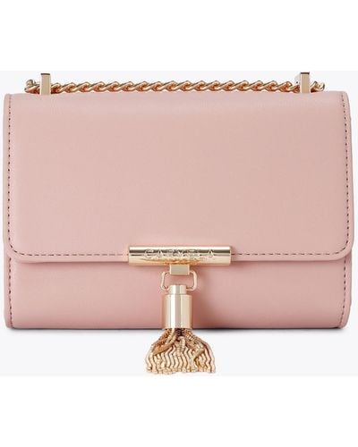 Carvela Kurt Geiger Mini Victoria Tassel Bag - Mini Bag - Pink