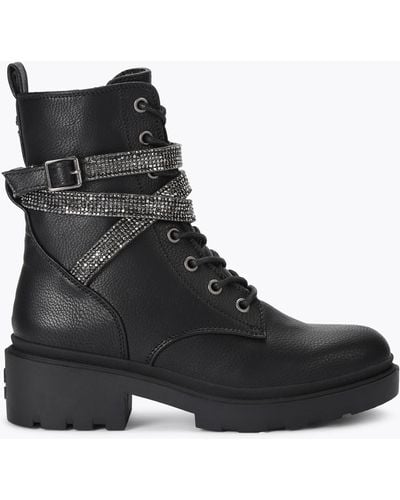 Carvela Kurt Geiger Ankle Boots Boulder Embellished - Black