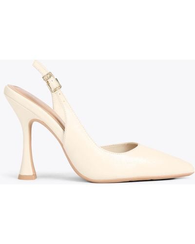 KG by Kurt Geiger Heels Bone Synthetic Aria - Natural