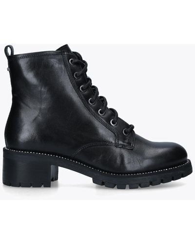 Carvela Kurt Geiger Ankle Boots Treaty Lace Up - Black