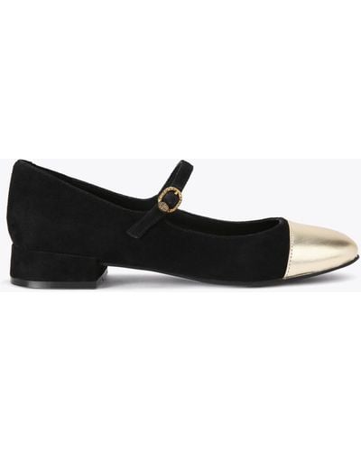 Kurt Geiger Kurt Geiger Heels Suede Leather Mary Jane - Black