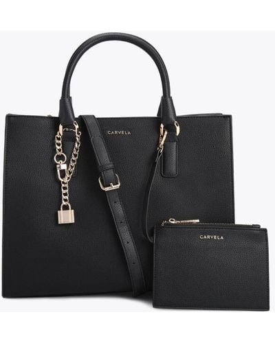 Kurt Geiger London SMALL SOUTHBANK TOTE - Tote bag - black - Zalando.co.uk