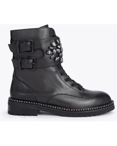 Kurt Geiger Ankle Boots Leather Stoop - Black