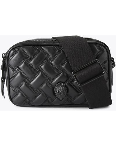 Kurt Geiger Kurt Geiger Camera Bag Drench Leather Kensington - Black