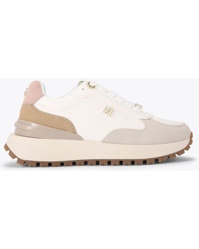 KG by Kurt Geiger Trainers Combination Synthetic Louisa - White
