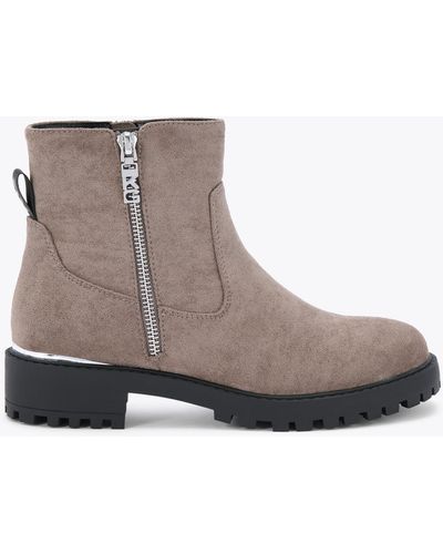 KG by Kurt Geiger Ankle Boots Suedette Tahira - Brown