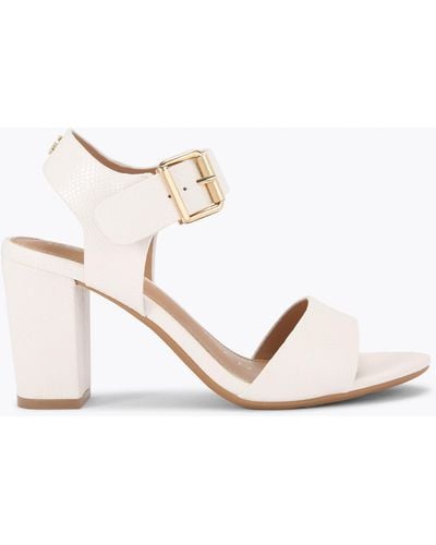 KG by Kurt Geiger Heels Synthetic Sutton - White