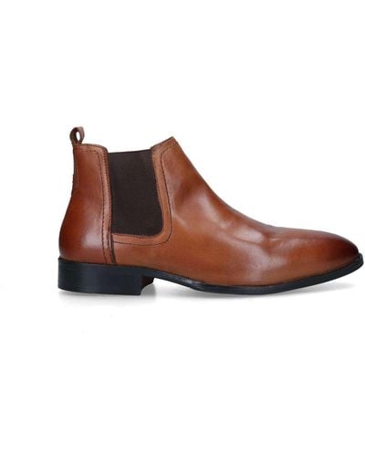 KG by Kurt Geiger Brown Leather Chelsea Boots