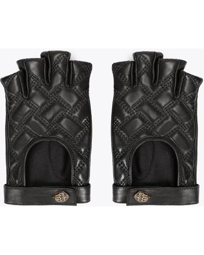 Kurt Geiger Gloves Leather Kensington - Black