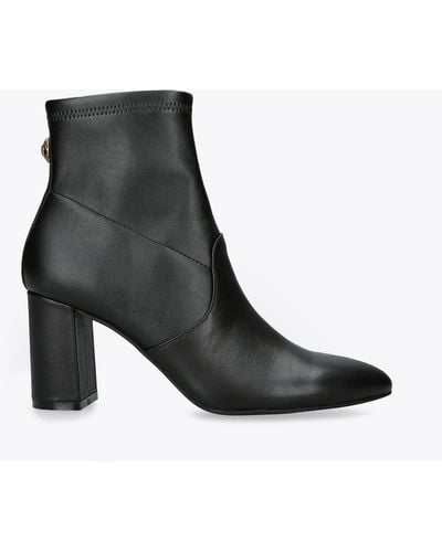 Kurt Geiger Langley Ankle Boot - Leather Boots - Black