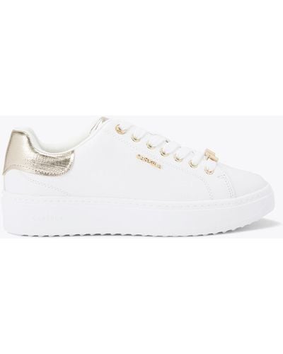 Carvela Kurt Geiger Sneakers Synthetic Lace Up Dream - White