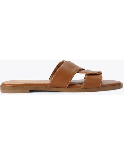 KG by Kurt Geiger Sandals Synthetic Rose - Brown