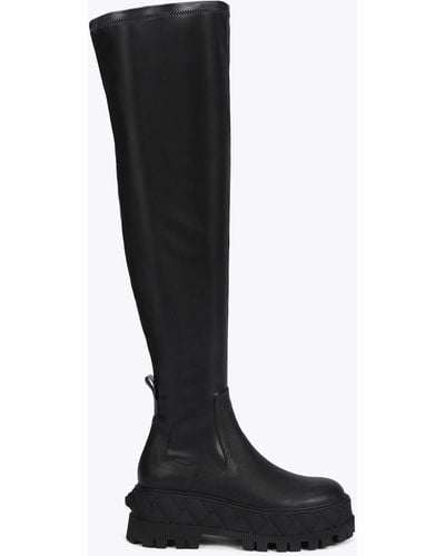 Kurt geiger top long black boots