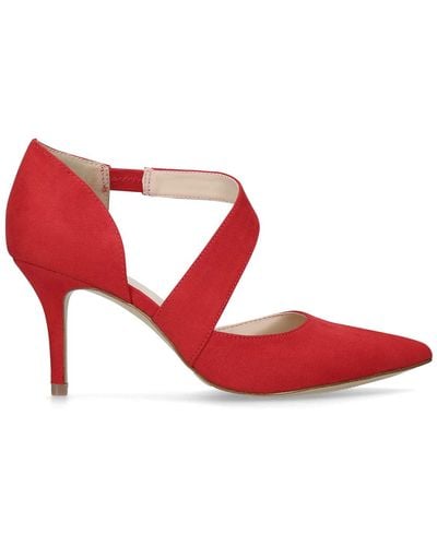 Nine West Mid Heel Court Shoes - Red