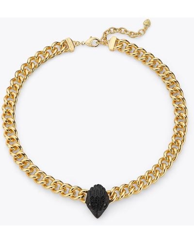 Kurt Geiger Kurt Geiger Necklace Gold Jewellery Eagle Collar - Metallic