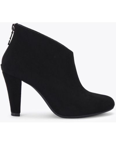 KG by Kurt Geiger Boots Microsuede Synthetic Soul - Black