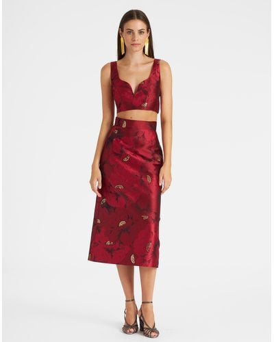 La DoubleJ Baia Skirt - Red