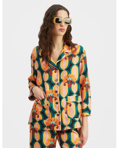 La DoubleJ Pyjama Shirt - Multicolour