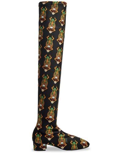 La DoubleJ Edie High Boots - Multicolor