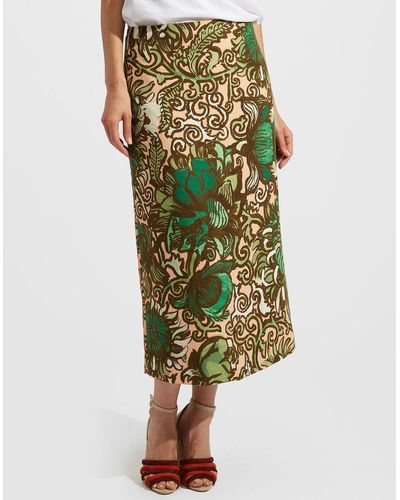 La DoubleJ Pencil Skirt - Green