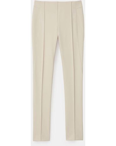 Lafayette 148 New York Acclaimed Stretch Gramercy Pant - Natural